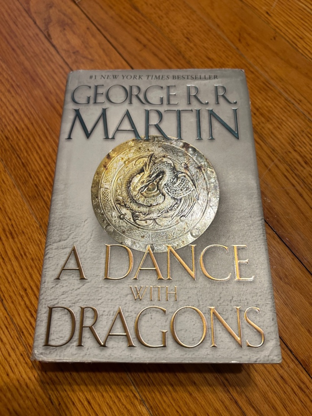 A Dance With Dragons George R.R. Martin - hardcover book, Game of Thrones series